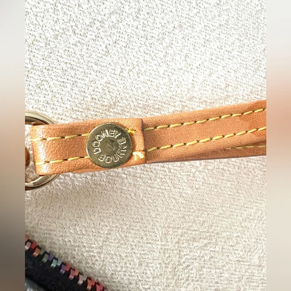 Dooney & Bourke Logo Wristlet with Charm - Picture 3 of 5